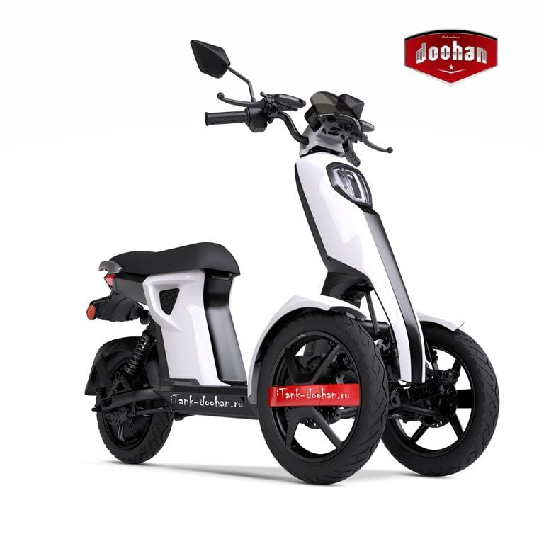 Электроскутер Doohan iTango Classic 1000W White Электроскутер Doohan iTango Classic 1000W White